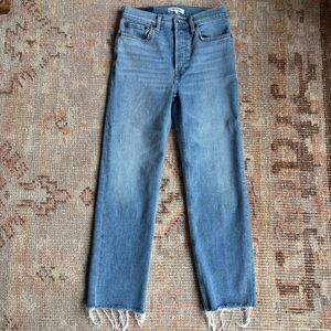 Re/Done Light Blue Denim Jeans